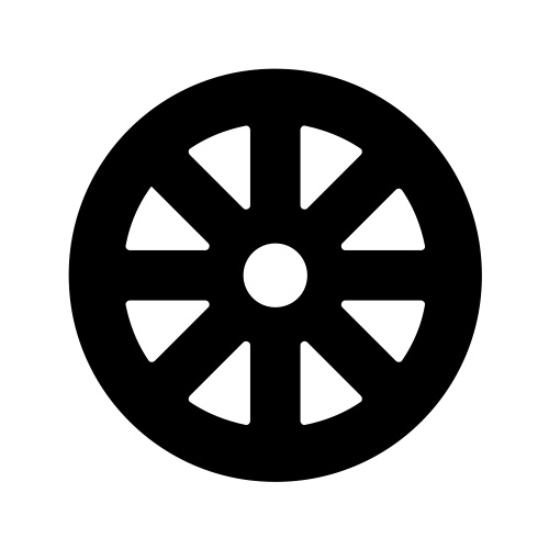 Wheel symbol